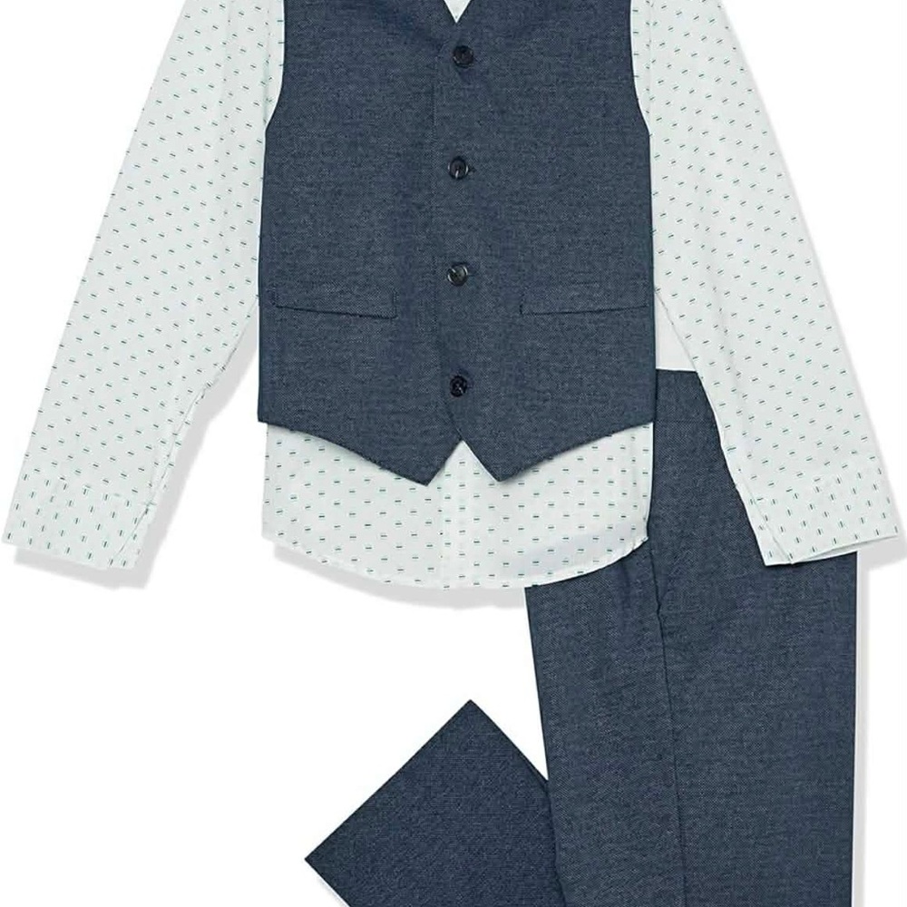Calvin Klein Kids Gray and White Dance Costume